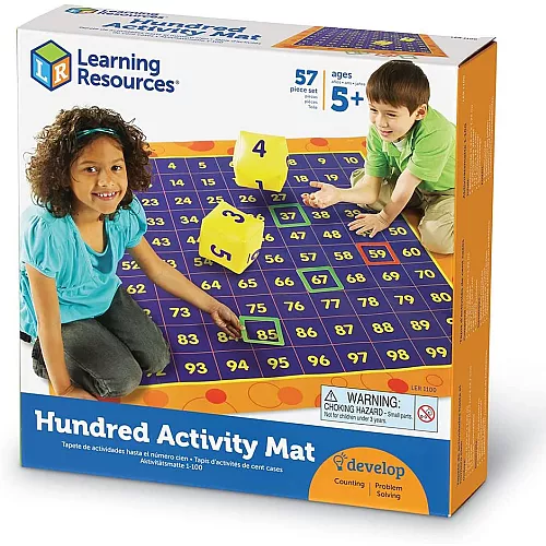Развивающий набор Математический коврик (числа 1-100) от Learning Resources Развивающий набор Математический коврик (числа 1-100) от Learning Resources
