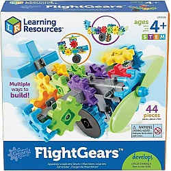 Конструктор із шестерень Аероплан від Learning Resources