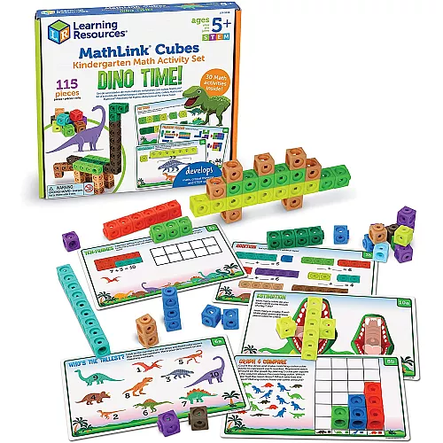 Навчальний математичний STEM набір Динозаври (115 предметів) від Learning Resources Навчальний математичний STEM набір Динозаври (115 предметів) від Learning Resources