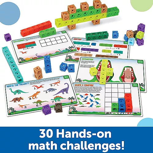 Навчальний математичний STEM набір Динозаври (115 предметів) від Learning Resources Навчальний математичний STEM набір Динозаври (115 предметів) від Learning Resources