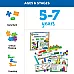 Навчальний математичний STEM набір Динозаври (115 предметів) від Learning Resources
