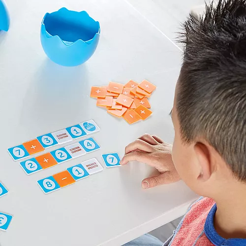 Навчальний набір Математичне доміно (87 предметів) від Learning Resources Навчальний набір Математичне доміно (87 предметів) від Learning Resources