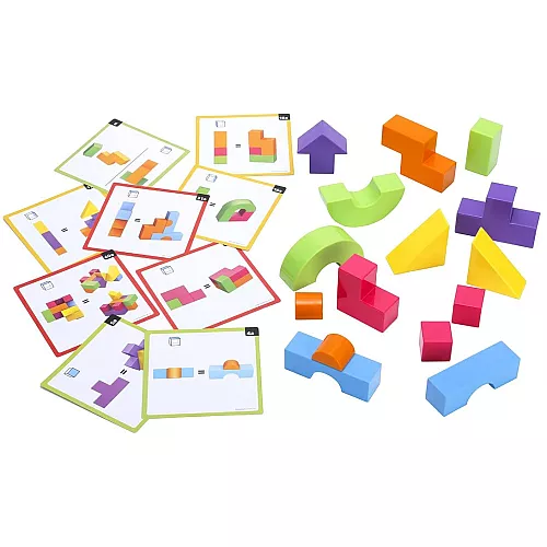 Строительный набор 3D блоков (15 шт) от Learning Resources Строительный набор 3D блоков (15 шт) от Learning Resources