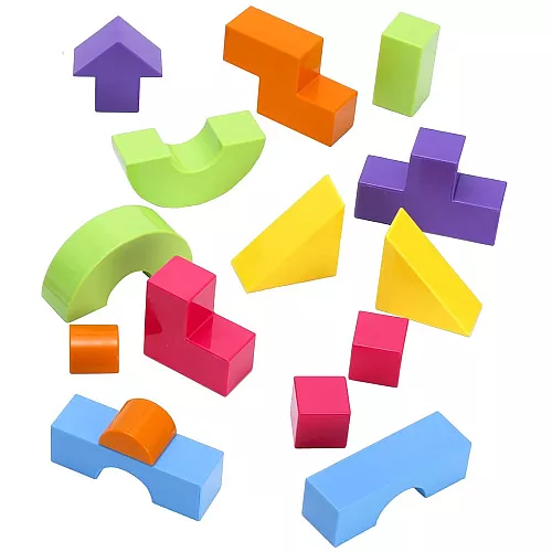 Строительный набор 3D блоков (15 шт) от Learning Resources Строительный набор 3D блоков (15 шт) от Learning Resources