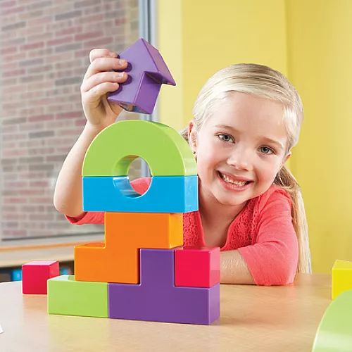 Строительный набор 3D блоков (15 шт) от Learning Resources Строительный набор 3D блоков (15 шт) от Learning Resources