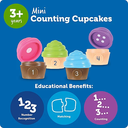 Набір для сортування Кекси (40 предметів) від Learning Resources Набір для сортування Кекси (40 предметів) від Learning Resources