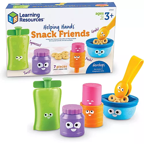 Игровой набор для развития мелкой моторики Друзья-снеки (7 элементов) от Learning Resources Игровой набор для развития мелкой моторики Друзья-снеки (7 элементов) от Learning Resources