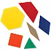 Набор для счета и сортировки Геометрические фигуры (100 шт) от Learning Resources