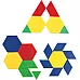 Набор для счета и сортировки Геометрические фигуры (100 шт) от Learning Resources