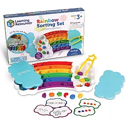 Набор для сортировки и счета Радуга (37 шт) от Learning Resources