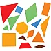 Набор Геометрические фигуры для сортировки и счета (450 шт) от Learning Resources