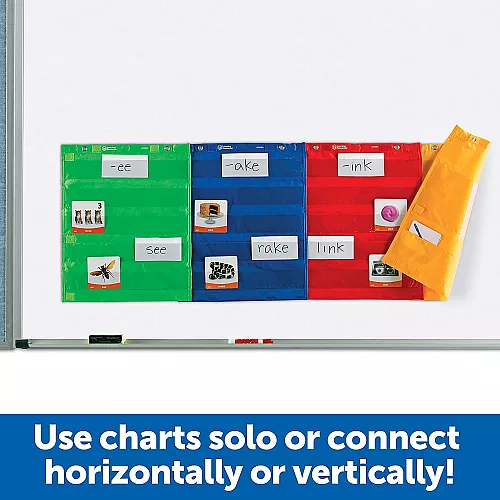 Набор карманных органайзеров на магнитах (4 шт) от Learning Resources