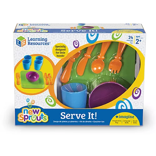 Набор посуды (24 шт) от Learning Resources Набор посуды (24 шт) от Learning Resources