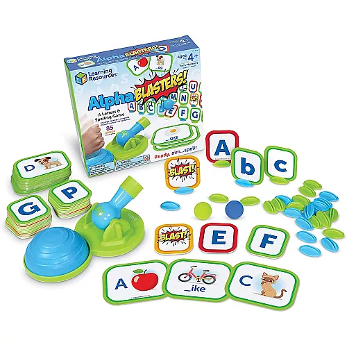 Обучающая игра Алфабластеры. Буквы и правописание (85 предметов) от Learning Resources Обучающая игра Алфабластеры. Буквы и правописание (85 предметов) от Learning Resources