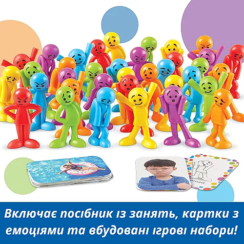 Соціально-емоційна навчальна гра Все про мене (54 елементи) від Learning Resources Соціально-емоційна навчальна гра Все про мене (54 елементи) від Learning Resources