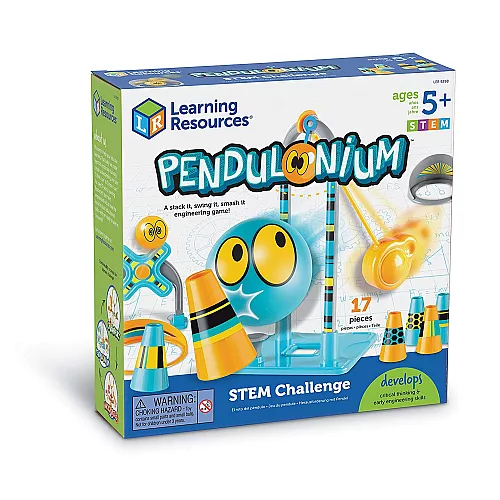 Розвиваючий STEM набір Вибивна кулька (17 шт) від Learning Resources Розвиваючий STEM набір Вибивна кулька (17 шт) від Learning Resources