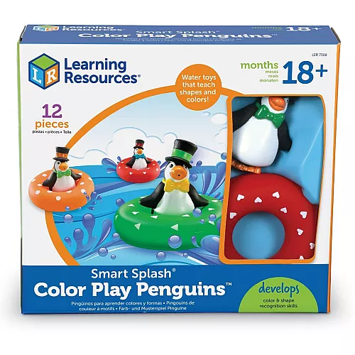 Розвиваючий набір для ванни Пінгвіни (6 шт) від Learning Resources Розвиваючий набір для ванни Пінгвіни (6 шт) від Learning Resources