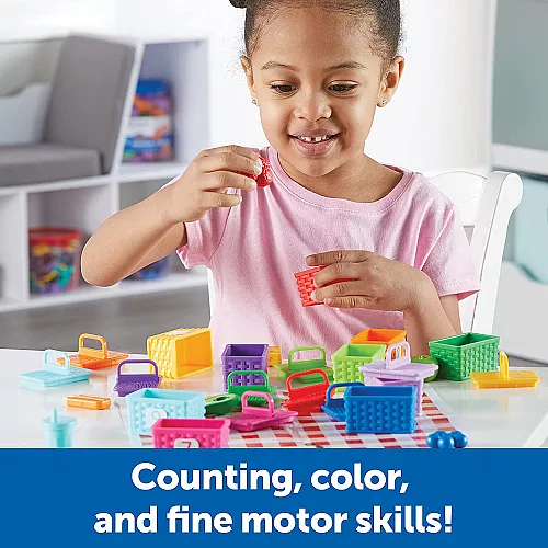 Розвиваючий набір сортер Кошики для пікніка (32 предмета) від Learning Resources