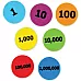 Різнокольорові фішки з цифрами від Learning Resources (280 шт)