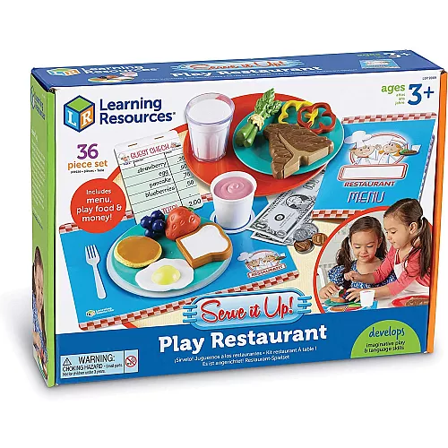 Развивающий набор Ресторан (35 предметов) от Learning Resources Развивающий набор Ресторан (35 предметов) от Learning Resources