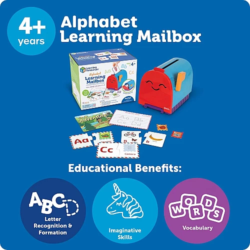 Развивающий набор Алфавитный почтовый ящик от Learning Resources