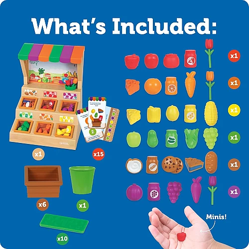 Набір для сортування Прилавок з продуктами від Learning Resources