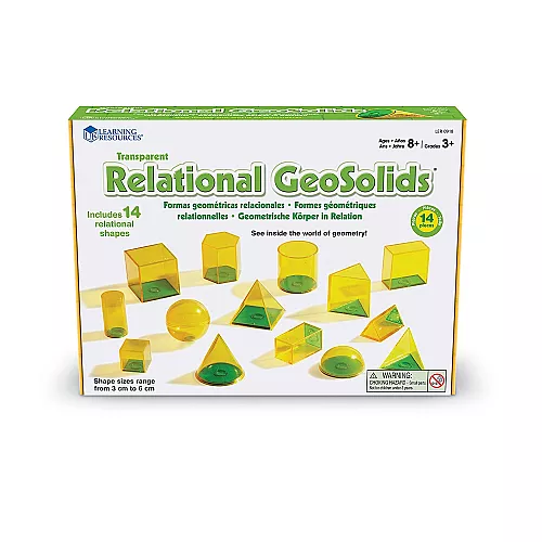 Набор Геометрические фигуры (14 шт) от Learning Resources