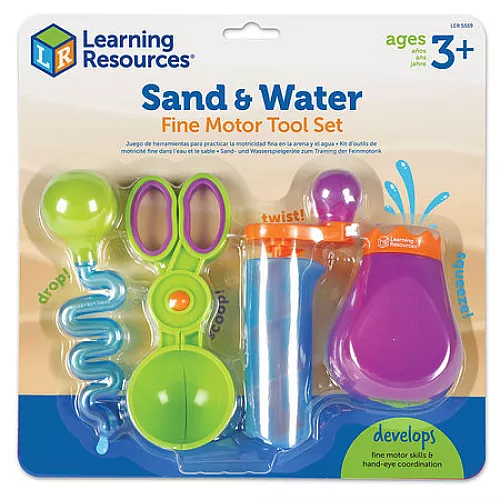Развивающий набор для игр в песке и с водой (4 шт) от Learning Resources Развивающий набор для игр в песке и с водой (4 шт) от Learning Resources
