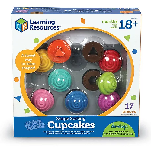 Набор для счета и сортировки Форма с кексами (8 шт) от Learning Resources Набор для счета и сортировки Форма с кексами (8 шт) от Learning Resources