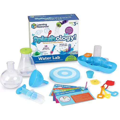 Развивающий STEM набор Игры с водой (19 предметов) от Learning Resources Развивающий STEM набор Игры с водой (19 предметов) от Learning Resources