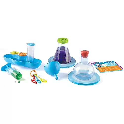 Развивающий STEM набор Игры с водой (19 предметов) от Learning Resources Развивающий STEM набор Игры с водой (19 предметов) от Learning Resources