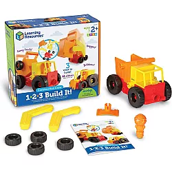 Развивающий STEM-набор Строительная техника (16 деталей) от Learning Resources