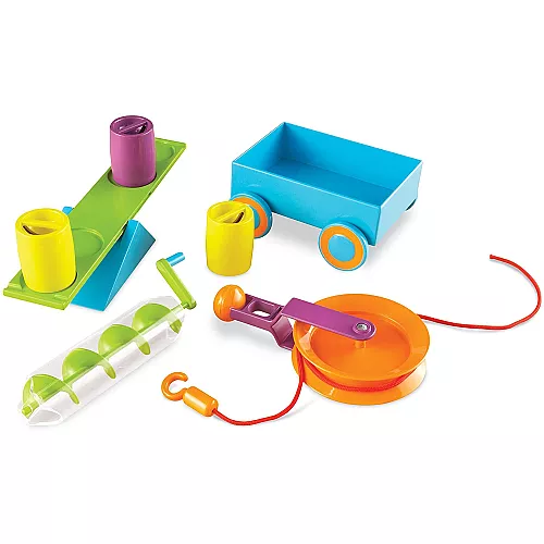 Розвиваючий STEM набір Механіка (19 предметів) від Learning Resources