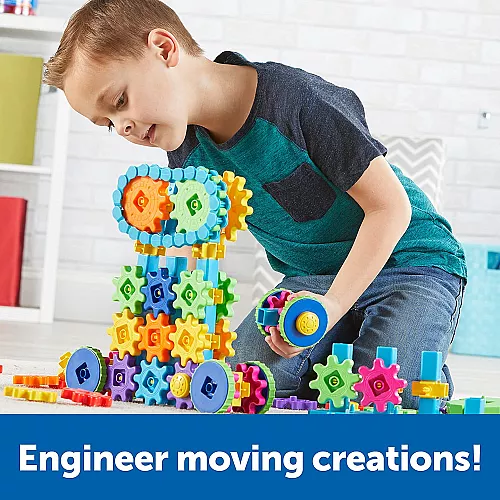 Будівельний STEM-набір Шестерні (235 деталей) від Learning Resources