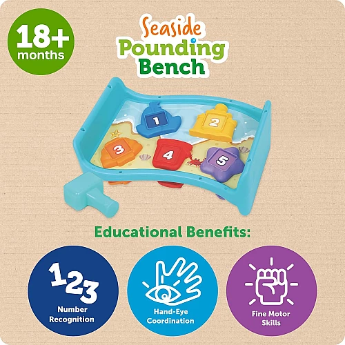 Розвиваюча іграшка стукалка Морський берег Learning Resources