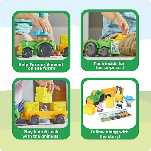 Розвиваюча іграшка Трактор з тваринами Learning Resources Розвиваюча іграшка Трактор з тваринами Learning Resources