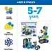 Развивающий STEM конструктор Шестеренки (108 деталей) от Learning Resources