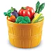 Развивающий набор для счета и сортировки Овощи (9 шт) от Learning Resources