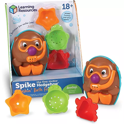 Развивающий набор для ванны Ежик Спайк (4 шт) от Learning Resources Развивающий набор для ванны Ежик Спайк (4 шт) от Learning Resources