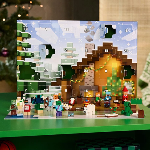 Різдвяний адвент календарь Minecraft від LEGO