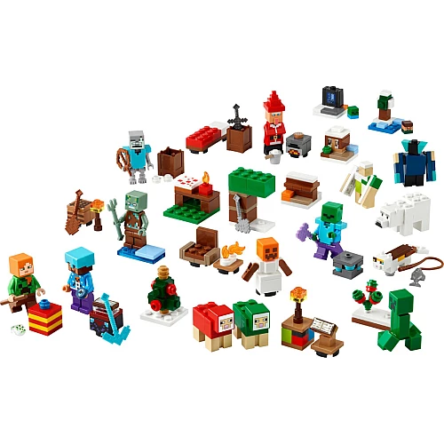Різдвяний адвент календарь Minecraft від LEGO