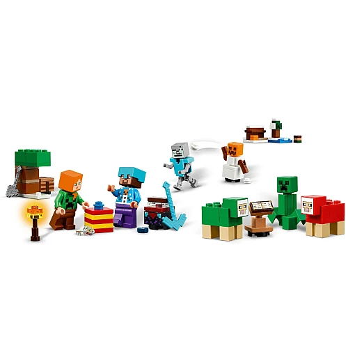 Різдвяний адвент календарь Minecraft від LEGO