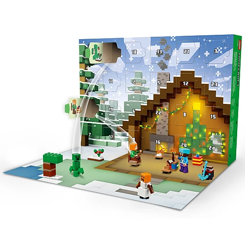 Різдвяний адвент календарь Minecraft від LEGO