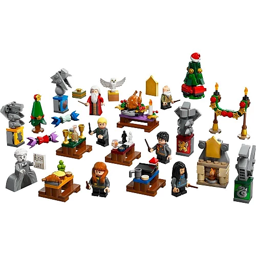 Адвент календар з конструктором Гаррі Поттер (301 деталей) від LEGO Адвент календар з конструктором Гаррі Поттер (301 деталей) від LEGO