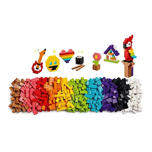 Большой строительный набор Множество кубиков (1000 деталей) от Lego Большой строительный набор Множество кубиков (1000 деталей) от Lego