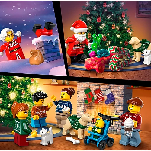 Адвент календарь лего Рождественский город (202 деталей) от LEGO Адвент календарь лего Рождественский город (202 деталей) от LEGO