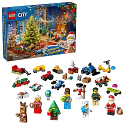 Адвент календар Місто від LEGO (186 деталей)