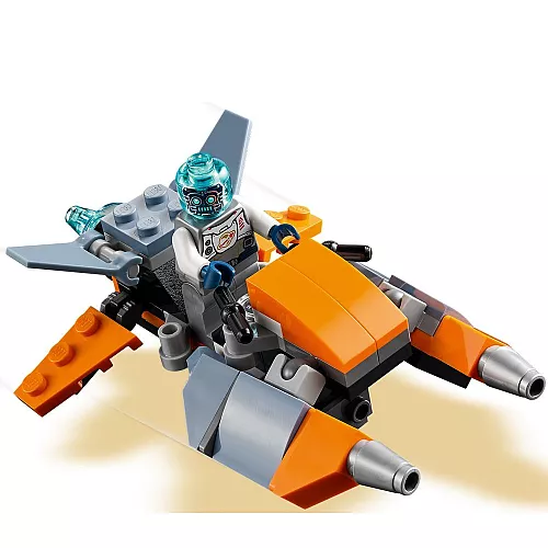 Развивающий конструктор 3 в 1 Кибердрон (113 деталей) от Lego Развивающий конструктор 3 в 1 Кибердрон (113 деталей) от Lego