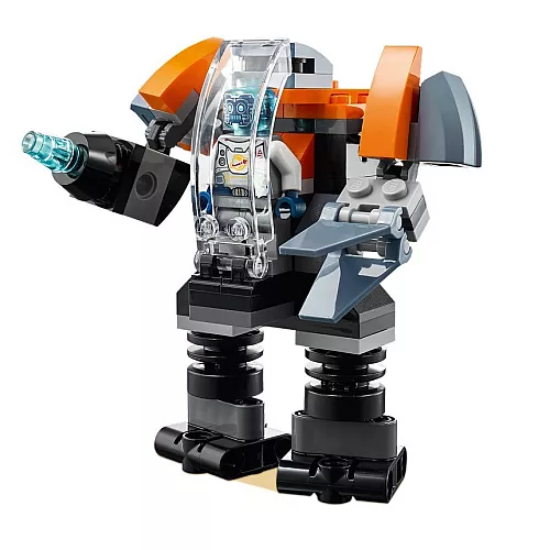 Развивающий конструктор 3 в 1 Кибердрон (113 деталей) от Lego Развивающий конструктор 3 в 1 Кибердрон (113 деталей) от Lego