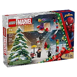 Адвент-календарь конструктор Человек-паук (246 деталей) от LEGO